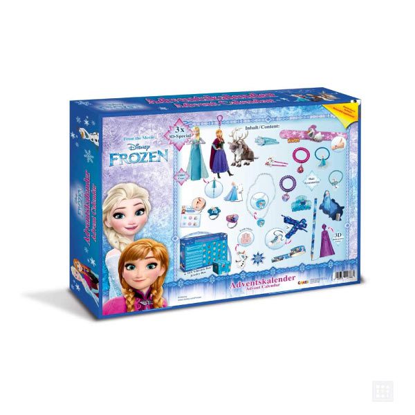 Calendrier de l'Avent Jouet Disney Frozen