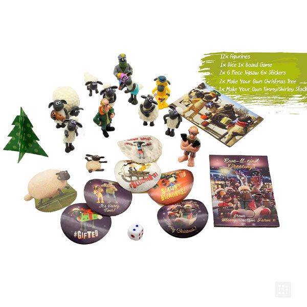 Calendrier de l'avent jouet Shaun the Sheep