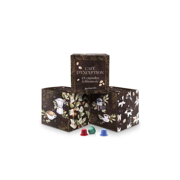Calendrier de l'Avent Café 2021 Café D'exception Bio