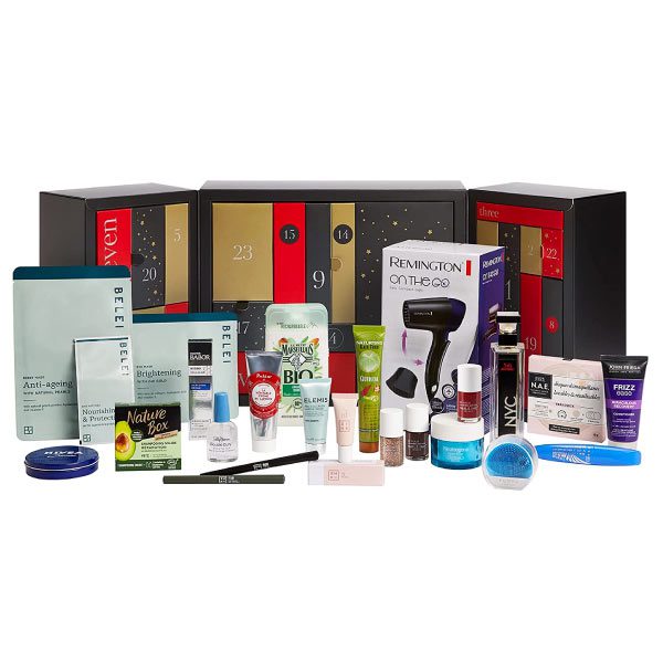 Calendrier de l'Avent Beauté 2021 - Amazon Beauty - Visage; Corps; maquillage