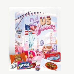 Calendrier de l'Avent 24 Us Sweet 2022 bonbon gourmandises