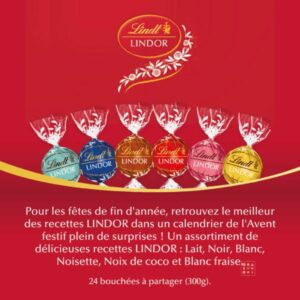 Calendrier de l'Avent Lindt 2022 chocolat Lindor