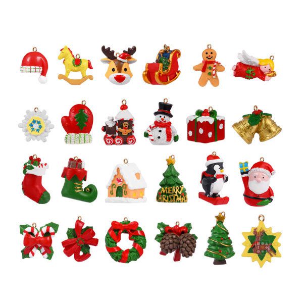 Calendrier de l'avent Original 2021 Toyvian Decorations