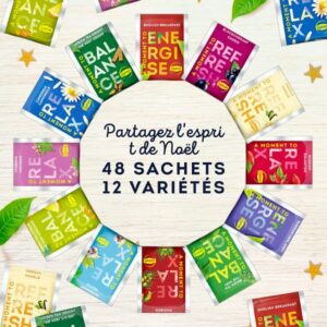 Calendrier de l'avent thés 2022 Lipton