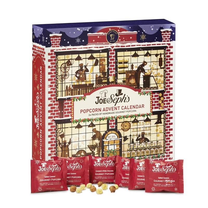 Calendrier de l'avent Popcorn 2024 Joe & Seph avec pop-corn