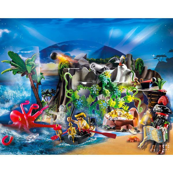Calendrier de l'avent jouet Playmobil Pirates (70322) 2022