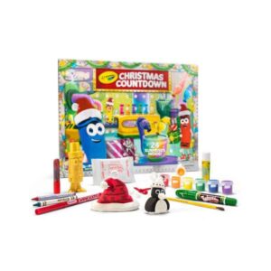 Calendrier de l'avent creatif 2021 Crayola multicolore
