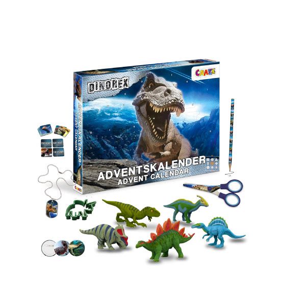 Calendrier de l'Avent jouet Dinosaure pour enfant