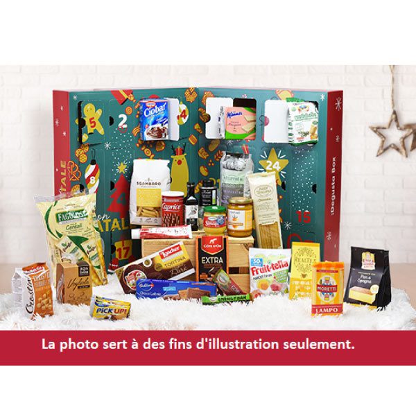 Calendrier de l'Avent gourmand 2021 Degusta box
