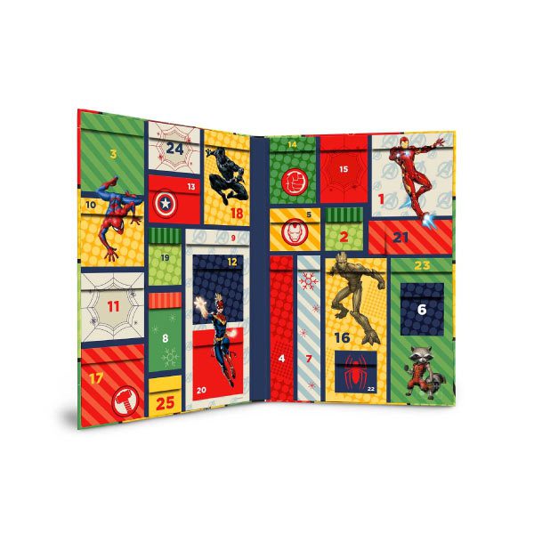 Calendrier de l'avent accessoires 2021 Marvel Official Advent
