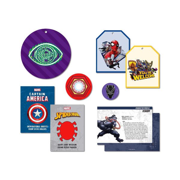 Calendrier de l'avent accessoires 2021 Marvel Official Advent
