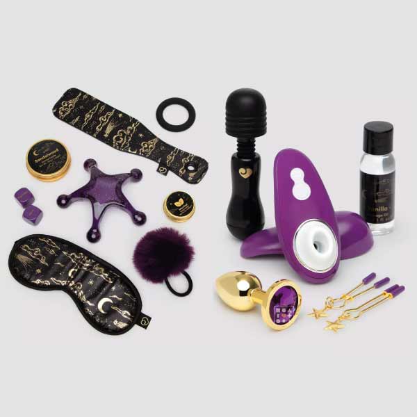 Contenu du calendrier de l'Avent Lovehoney 2022 x Womanizer pour adulte