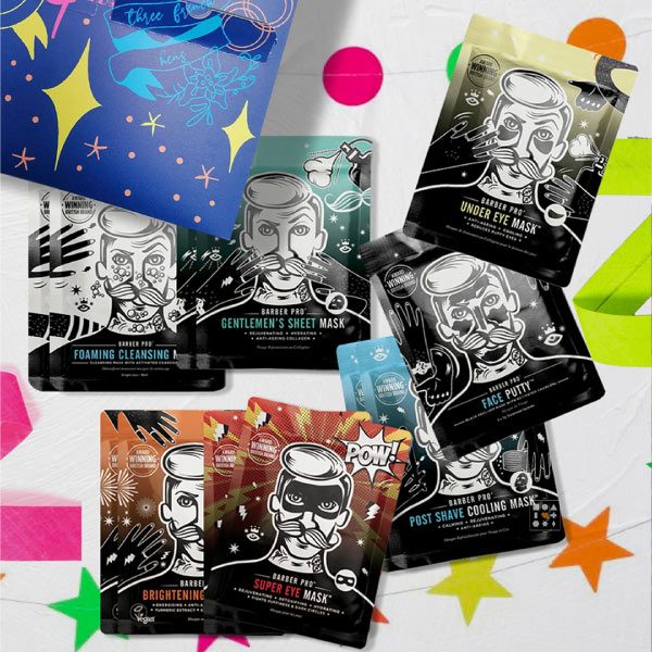 Calendrier de l'Avent beauté pour Homme Barber Pro Masque