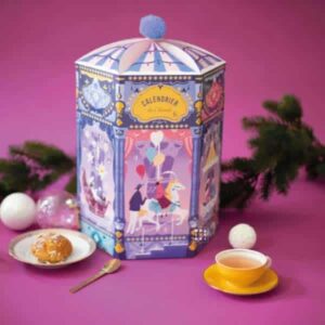 Calendrier de l'Avent la thé box 2022 Carrousel de Noel
