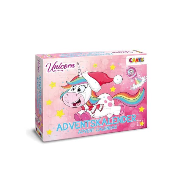 Calendrier de l'avent licorne 2022 accessoires fille