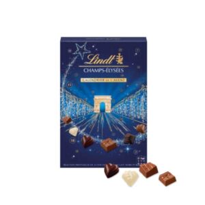 Calendrier de l'avent Lindt Champs Elysees 2022 chocolat lait