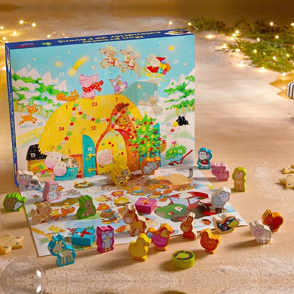 Mon premier calendrier de l'Avent 2022 - Jouet bois pour enfant