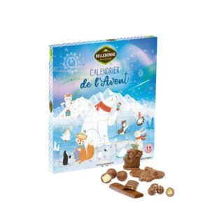 Calendrier de l'Avent Belledonne : Chocolat au lait bio