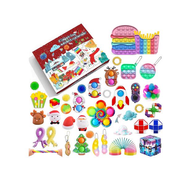 Calendrier de 'lavent enfant Fidget Toy 2021