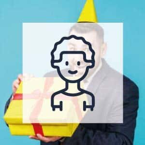 Icon calendrier de l'avent pour homme
