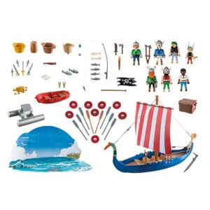 Calendrier de l'Avent Jouet 2022 Playmobil Asterix et les Pirates 71087