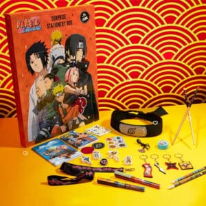 Calendrier de l'Avent Naruto 2024 contenant des accessoires pour Enfant