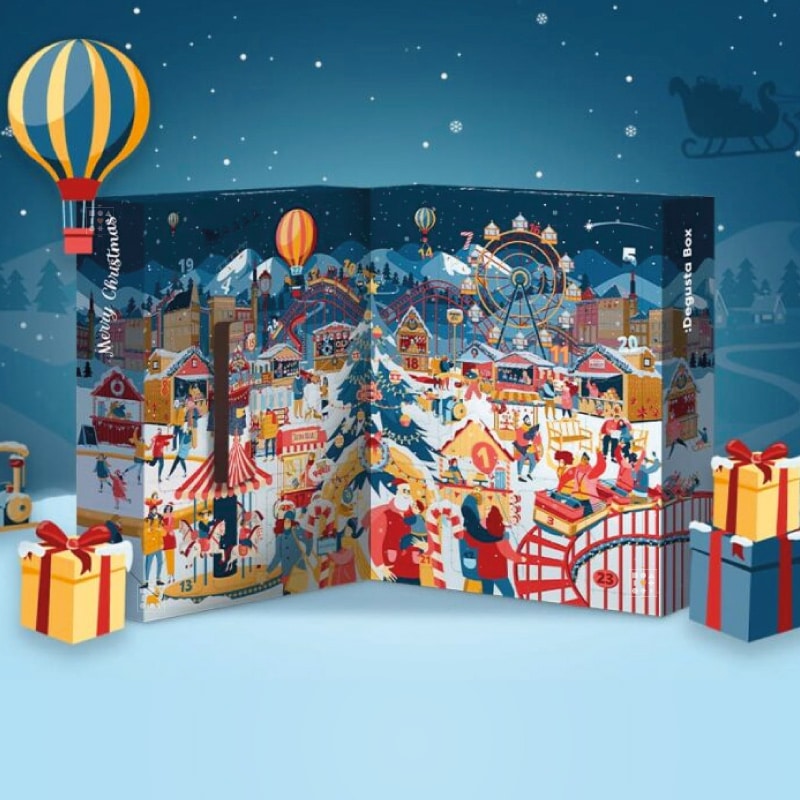 Calendrier de l'Avent Degusta Box 2024 gourmand