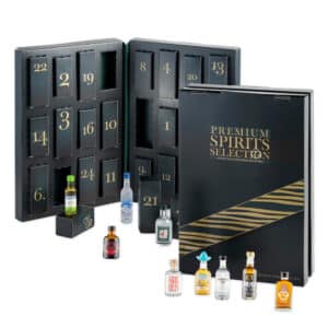 coffret premium spirits Calendrier de l'avent amazon spiritueux 2024 contenant 24 alcool pour adulte