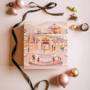 coffret illustré calendrier de l'avent chocolat Angelina 2023