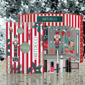 Calendrier de l'Avent Artdeco 2024 Maquillage beauté rouge à lèvres, mascara, blush..
