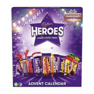 calendrier de l'avent cadbury 2024 contenant 24 chocolats