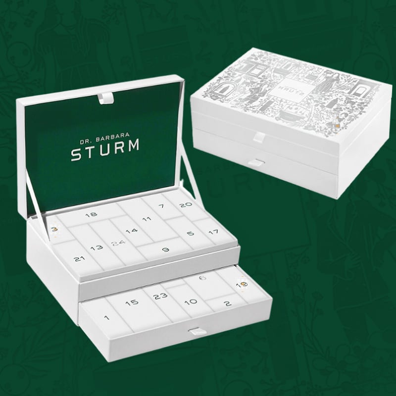 Calendrier de l'Avent Barbara Sturm 2023 coffret Beauté luxueuse