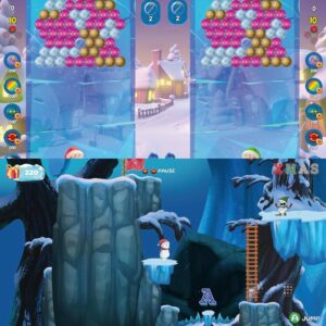 boitier jeux console nintendo calendrier de l'avent Switch 2023 avec 25 jeux jouer famille enfant pour attendre Noël