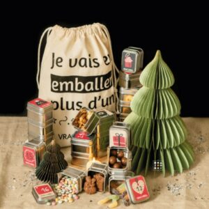 Calendrier de l'avent gourmand bio Vrac'n Roll 2022 zero dechet