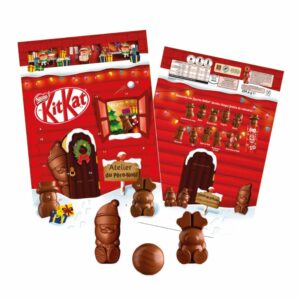 Calendrier de l'Avent chocolat KitKat 2023 avec 24 figurines chocolatées