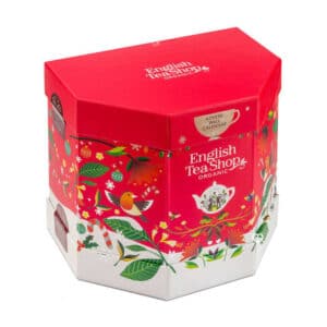 Calendrier de l'avent english tea shop contenant 25 thés bio à suspendre