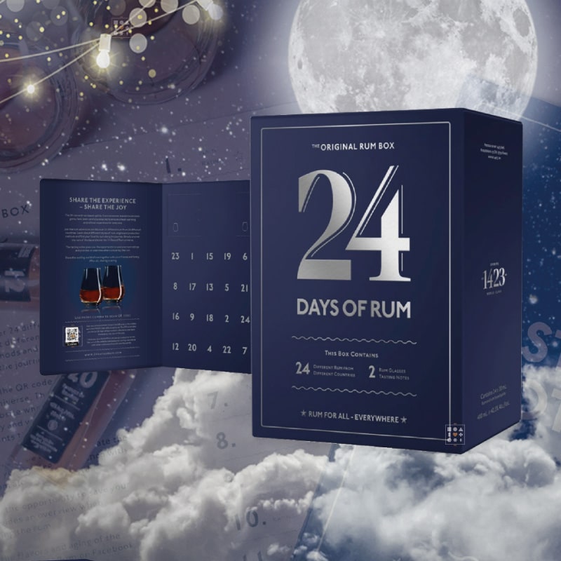 Calendrier de l'avent 24 days of Rum 2023 Rhum adulte