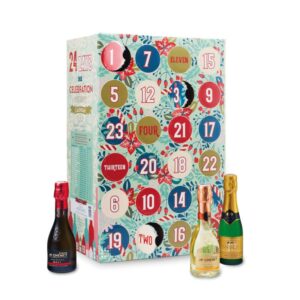 coffret alcool adulte Calendrier de l'Avent vin 2023 assortiments Vins blanc; rouge rosé