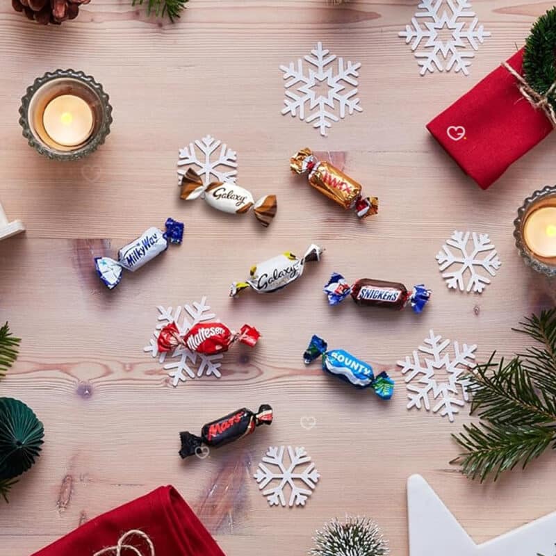 Calendrier de l'avent chocolat celebrations 2024