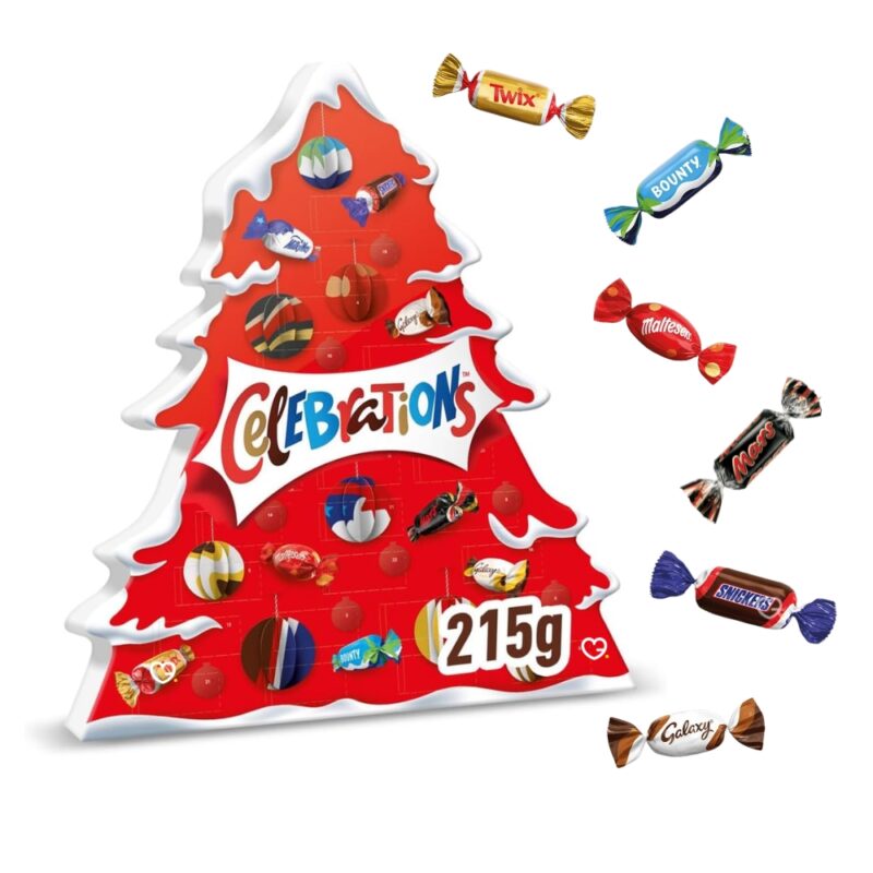 Calendrier de l'avent chocolat celebrations 2024