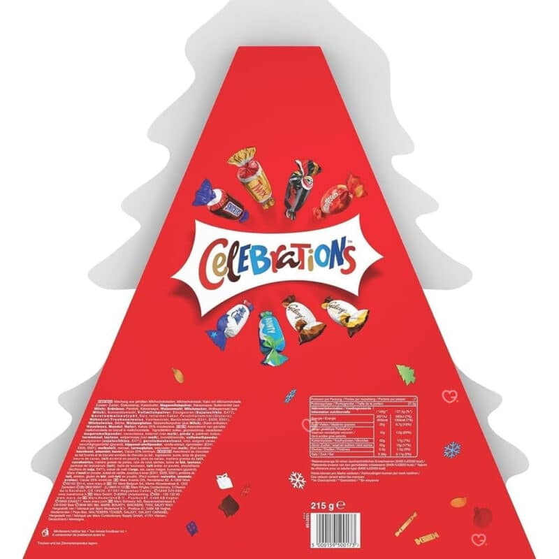 Calendrier de l'avent chocolat celebrations 2024