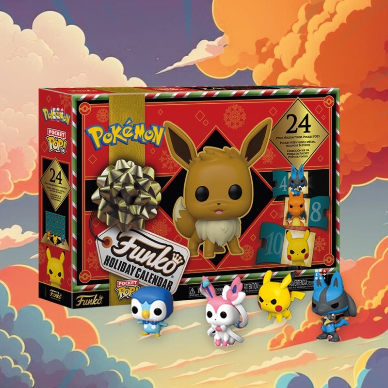calendrier de l'avent Funko Pop Pokemon 2023