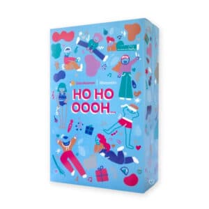 coffret bleu calendrier de l'avent Sexy Avenue 2024 avec 24 produits et accessoires érotique pour adulte, homme et femme