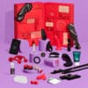 contenu complet du calendrier de l'avent SexyAvenue 2024 avec 24 produits et accessoires sexy pour adulte, homme et femme