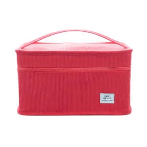 calendrier de l'avent Miin Cosmetics 2024 kbeauty coffret beauté présenté sous forme de trousse rouge XXL