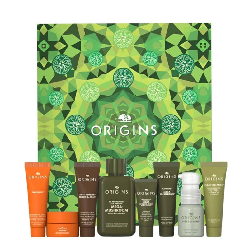 coffret beauté Calendrier de l'avent origins 2024 comprenant 24 produits soins visage et corps