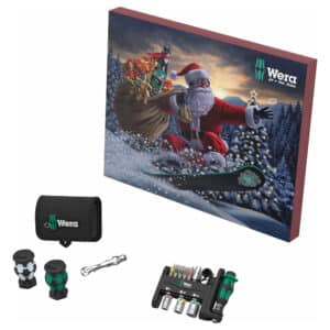 Calendrier de l'avent Wera 2024 contenant 24 outils pour homme bricolage
