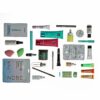 Coffret beauté rectangle orange Calendrier de l'Avent Zalando 2024 contenant 24 produits de beauté Soins Visage, Soins Corps et Maquillage
