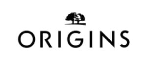 logo marque Origins beaute soin visage ingrédients naturels