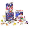coffret gourmandises cube calendrier de l'avent bonbons avec 48 sucreries; bonbon; calissons; sucre d'orges pour attendre noel 2024